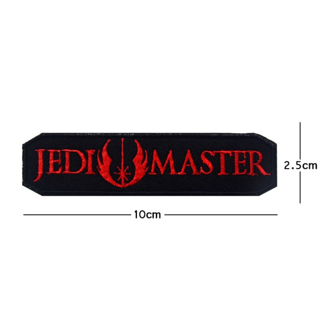 Star Wars 'Jedi Master | 3.0' Embroidered Velcro Patch