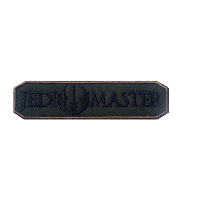 Star Wars 'Jedi Master | 1.0' Embroidered Velcro Patch