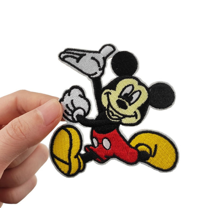 Mickey Mouse 'Dancing' Embroidered Patch