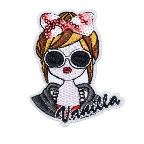 Fashion Trend 'Vanilla' Embroidered Patch