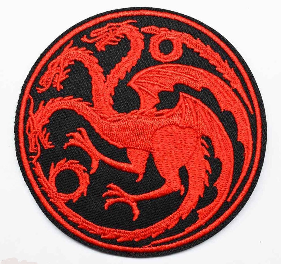 Game of Thrones 'Targaryen | Fire and Blood' Embroidered Patch