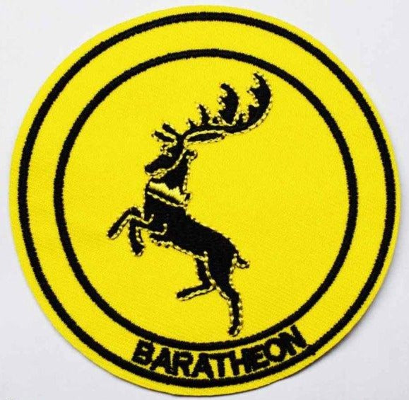 Game of Thrones 'Baratheon' Embroidered Patch