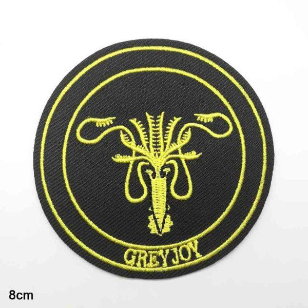 Game of Thrones 'Greyjoy' Embroidered Patch