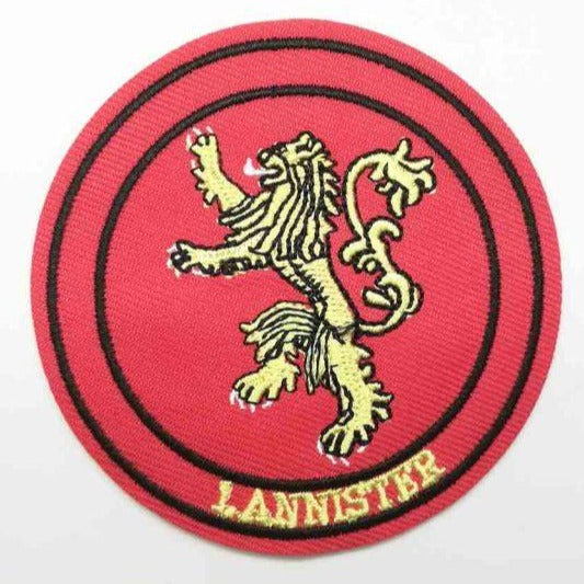 Game of Thrones 'Lannister' Embroidered Patch