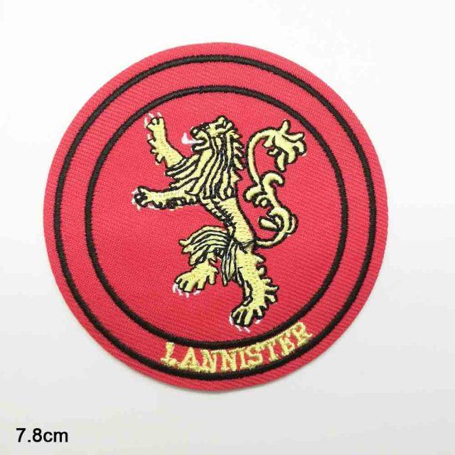 Game of Thrones 'Lannister' Embroidered Patch