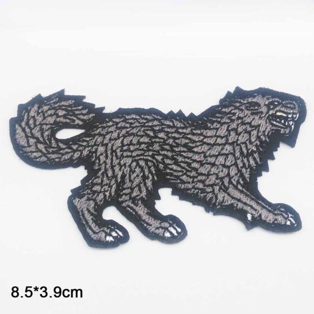 Game of Thrones 'Stark | Gray Direwolf' Embroidered Patch