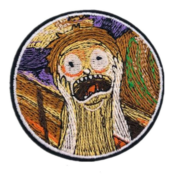 Rick and Morty 'Morty | Screaming' Embroidered Patch