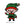 Load image into Gallery viewer, Christmas &#39;Elf | Waving&#39; Embroidered Patch
