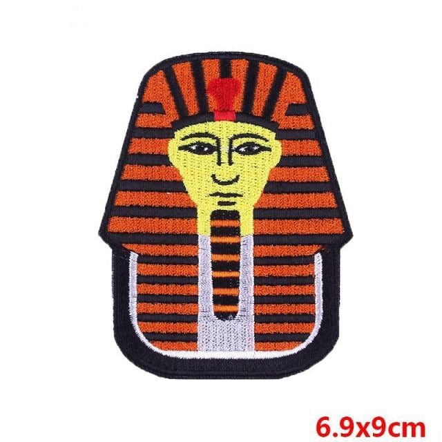 Egyptian 'Alpha Sphinx Head' Embroidered Patch