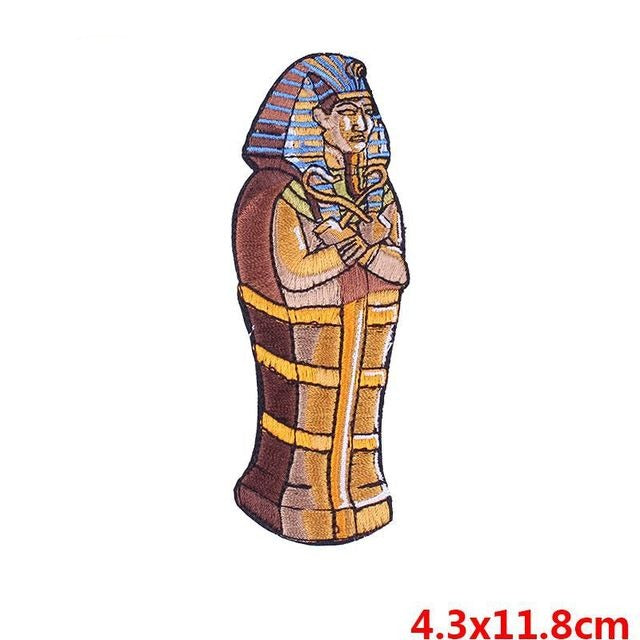 Egyptian 'Golden Pharaoh Tomb' Embroidered Patch