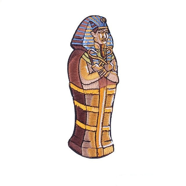 Egyptian 'Golden Pharaoh Tomb' Embroidered Patch