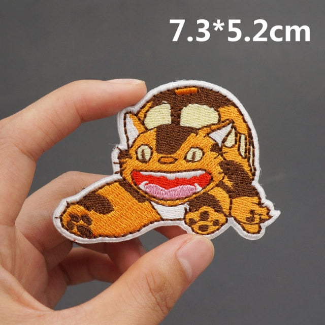 My Neighbor Totoro 'Catbus' Embroidered Patch