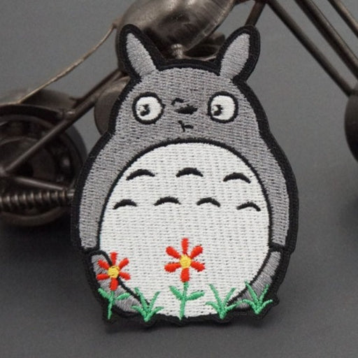➤ iron on PATCH TOTORO | Cool Anime Large Iron on Patch