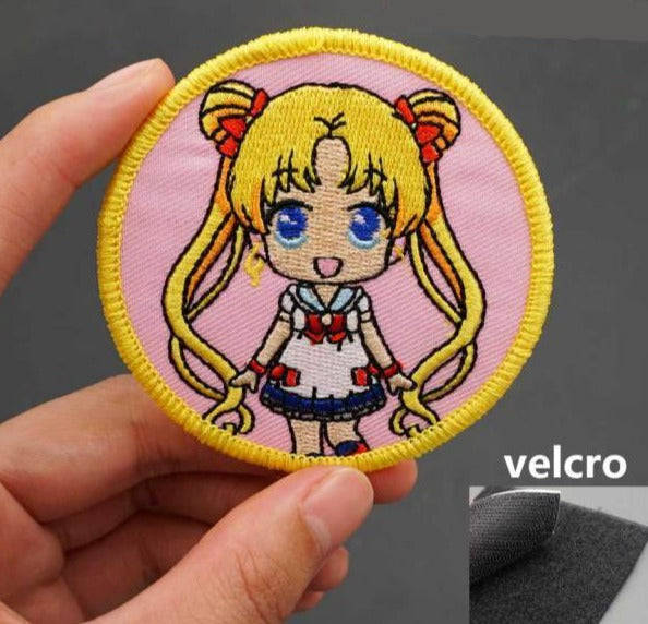 Sailor Moon 'Young Sailor Moon' Embroidered Velcro Patch