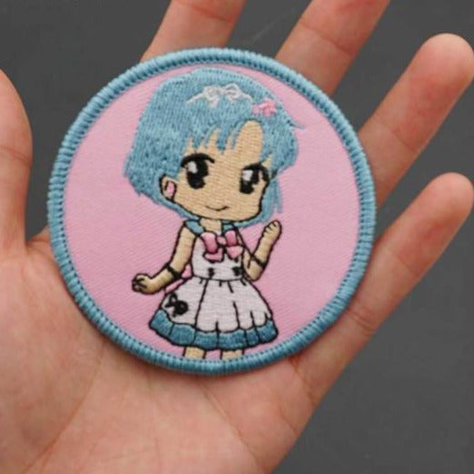 Sailor Moon 'Young Sailor Mercury' Embroidered Patch