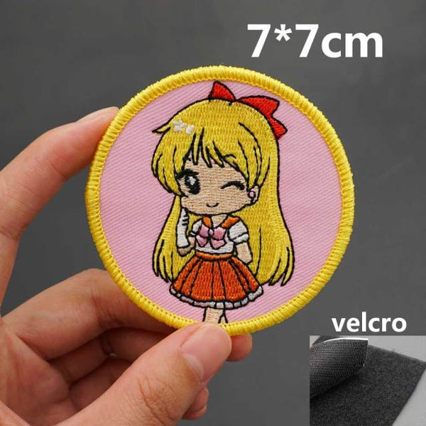 Sailor Moon 'Young Sailor Venus' Embroidered Velcro Patch