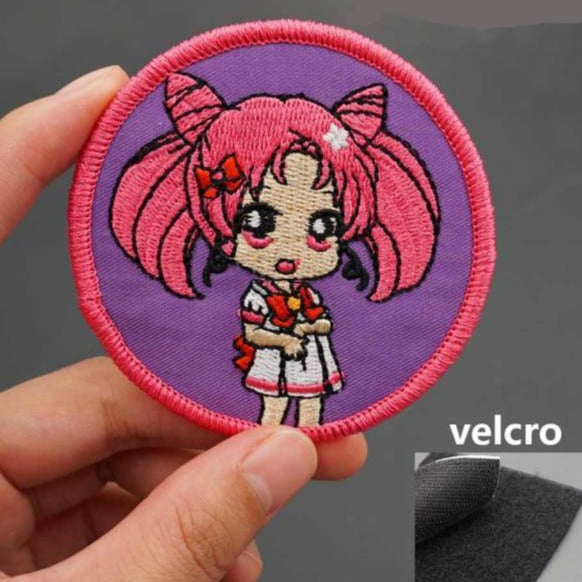 Sailor Moon 'Young Chibiusa' Embroidered Velcro Patch