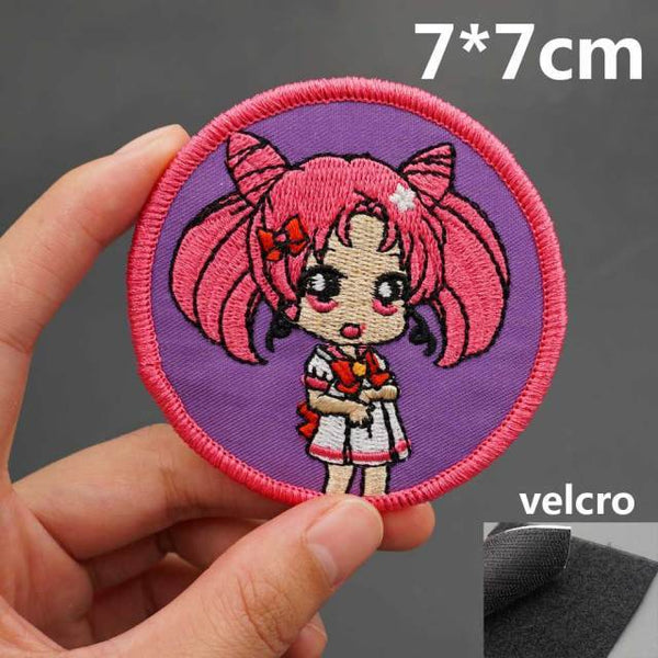 Sailor Moon 'Young Chibiusa' Embroidered Velcro Patch