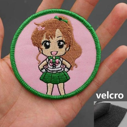 Sailor Moon 'Young Sailor Jupiter' Embroidered Velcro Patch