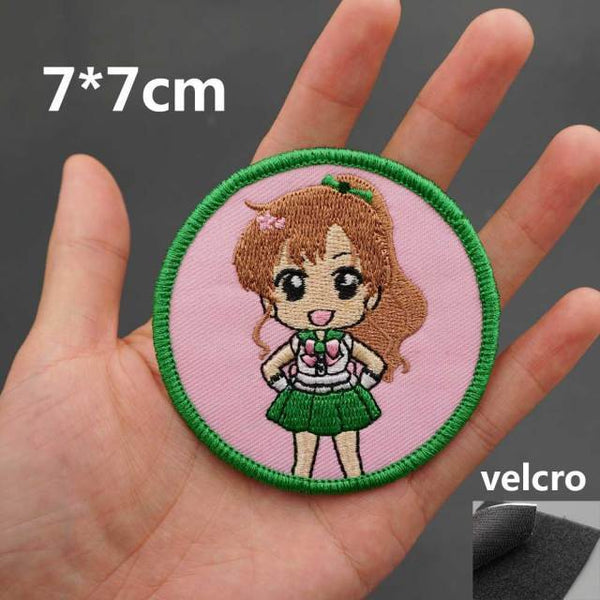 Sailor Moon 'Young Sailor Jupiter' Embroidered Velcro Patch