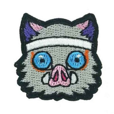 Demon Slayer 'Inosuke | Boar Mask' Embroidered Patch