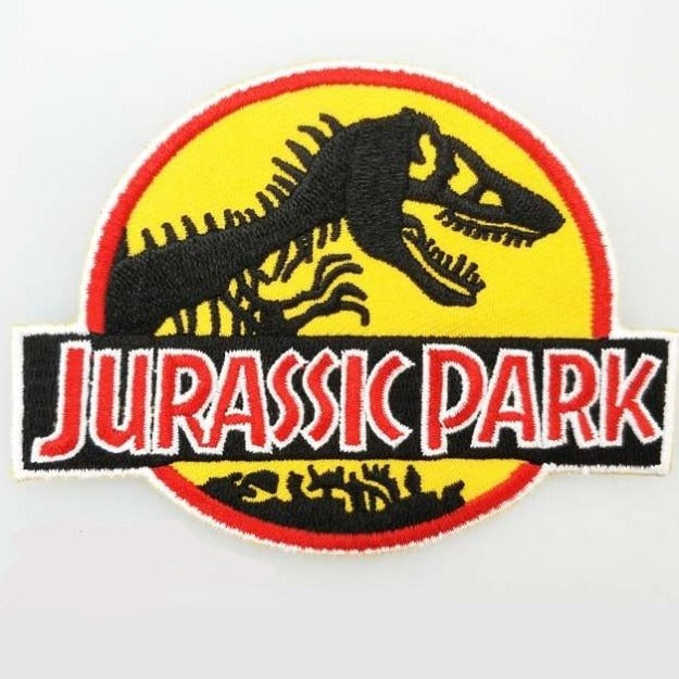Jurassic Park 'Logo' Embroidered Patch
