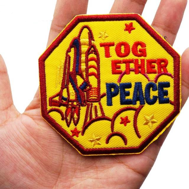 Lightyear 'Together Peace' Embroidered Patch