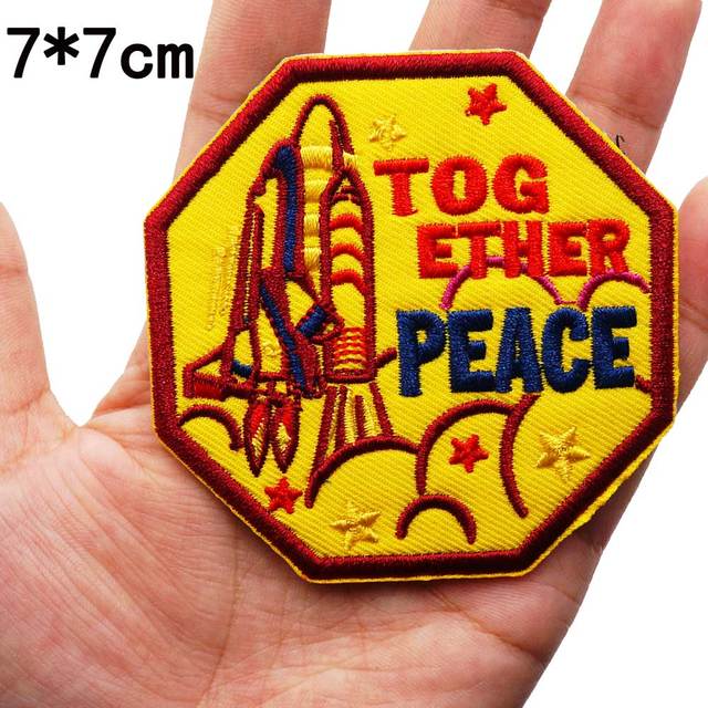 Lightyear 'Together Peace' Embroidered Patch