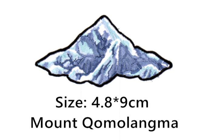 Seven Summits 'Mount Qomolangma | Everest' Embroidered Velcro Patch