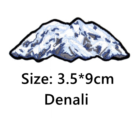 Seven Summits 'Denali' Embroidered Velcro Patch
