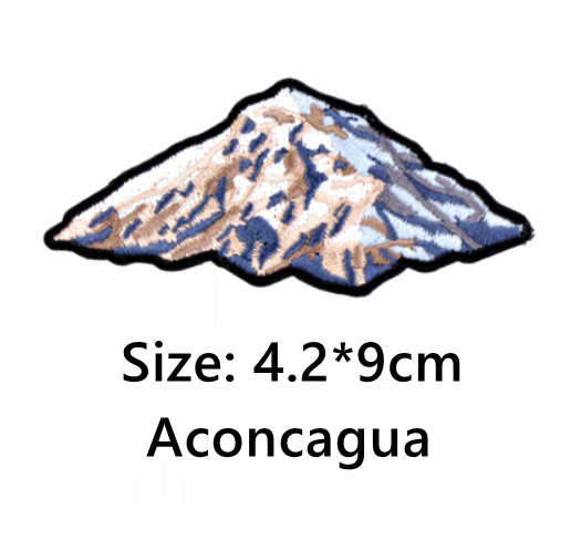 Seven Summits 'Aconcagua' Embroidered Velcro Patch