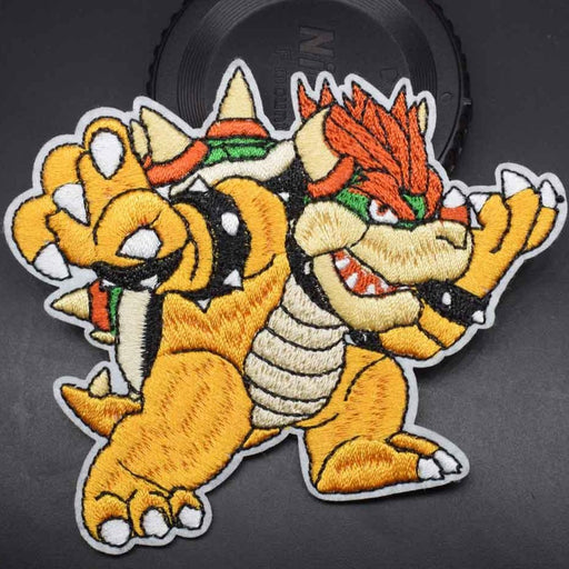 Mario Patch Iron Sew On Embroidered Badge Super Mario Bros Nintendo Video  Game