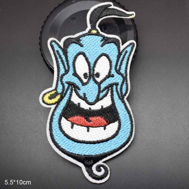 Aladdin 'Genie | Head' Embroidered Patch