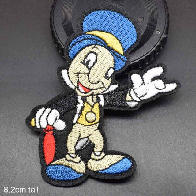 Pinocchio 'Jiminy Cricket' Embroidered Patch