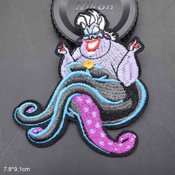 The Little Mermaid 'Ursula' Embroidered Patch