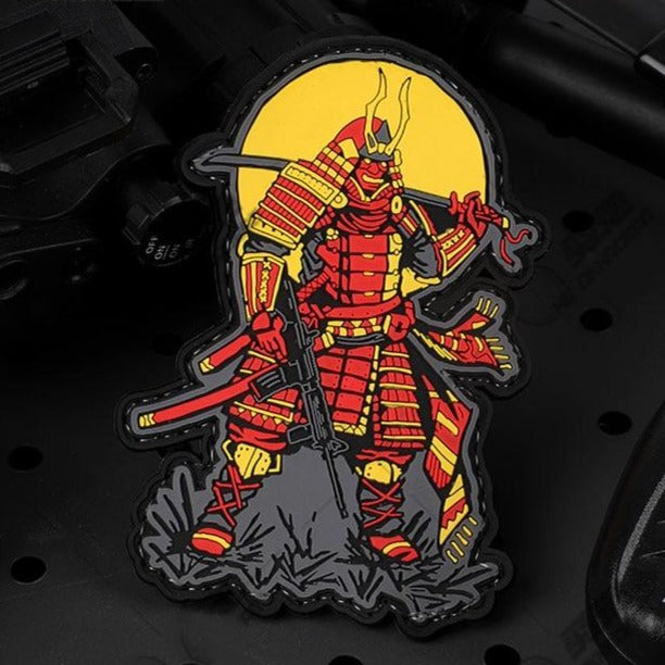 Samurai Warriors 'Shingen Takeda' PVC Rubber Velcro Patch