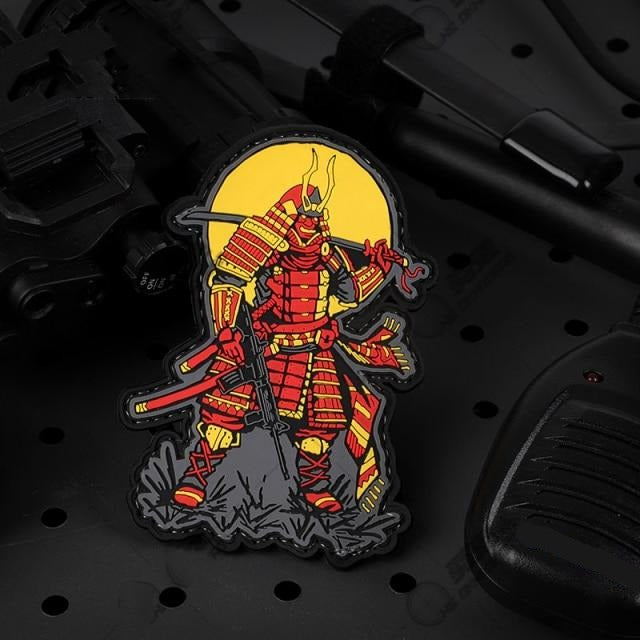Samurai Warriors 'Shingen Takeda' PVC Rubber Velcro Patch