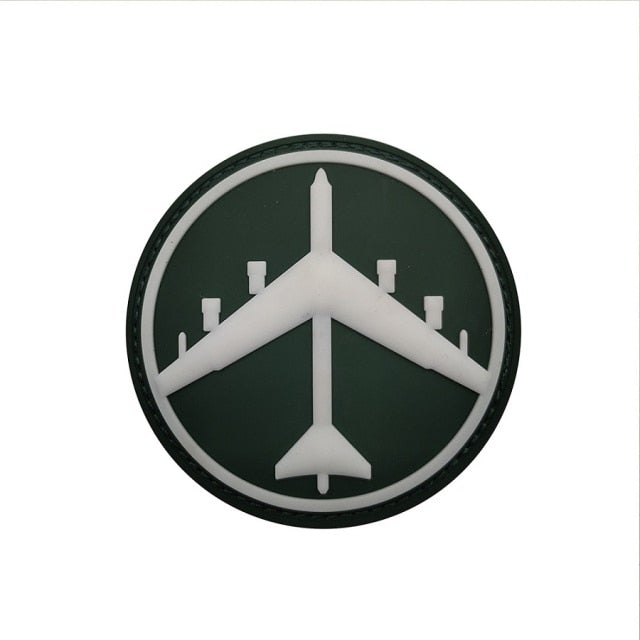 Aircraft Logo '3.0' PVC Rubber Velcro Patch