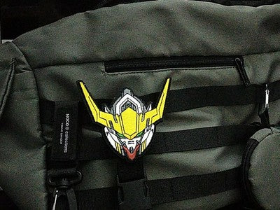 Mobile Suit Gundam 'Barbatos Head' Embroidered Velcro Patch