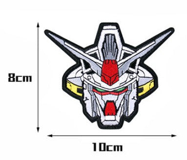 Mobile Suit Gundam 'Physalis Head' Embroidered Velcro Patch