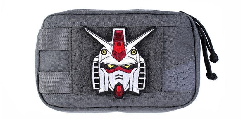 Mobile Suit Gundam 'Gundam Head' Embroidered Velcro Patch