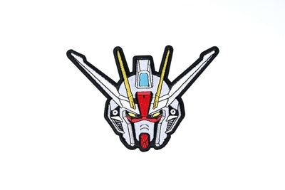 Mobile Suit Gundam 'Aile Strike Head' Embroidered Velcro Patch