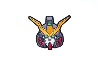 Mobile Suit Gundam 'Deathscythe Head' Embroidered Velcro Patch