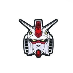 Mobile Suit Gundam 'Gundam Head' Embroidered Velcro Patch