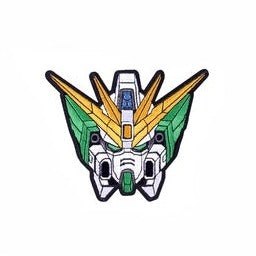 Mobile Suit Gundam 'Altron Head' Embroidered Velcro Patch