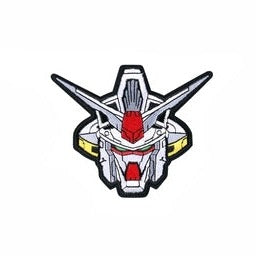 Mobile Suit Gundam 'Physalis Head' Embroidered Velcro Patch