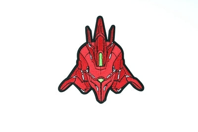 Mobile Suit Gundam 'Sazabi Head' Embroidered Velcro Patch