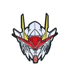 Mobile Suit Gundam '00 Raiser Head' Embroidered Velcro Patch