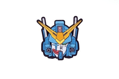 Mobile Suit Gundam 'Heavyarms Custom Head | Half Clown Mask' Embroidered Velcro Patch