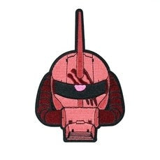 Mobile Suit Gundam 'Zaku Head' Embroidered Velcro Patch